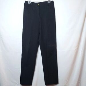 ST. John Sport black straight leg pants sz 8